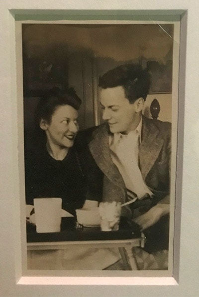 Photo of Feynman and Arline