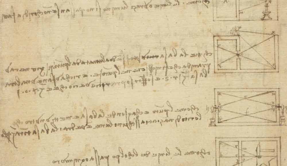 Analogies on Optics and Acoustics Concerning Light and Sound Waves Circa 1467—90  F.347 recto  Leonardo da Vinci Codex Atlanticus