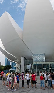 Exhibition promotions in ArtScience Museum