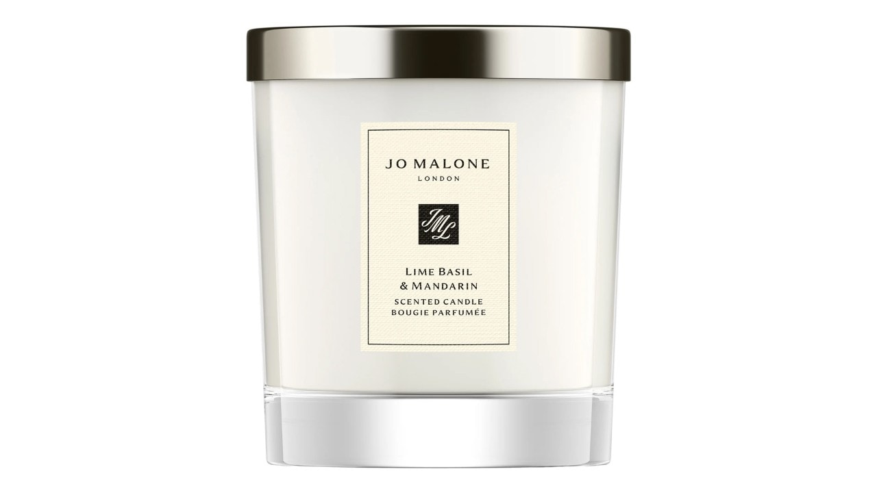 Lime Basil and Mandarin candle from Jo Malone for a housewarming gift