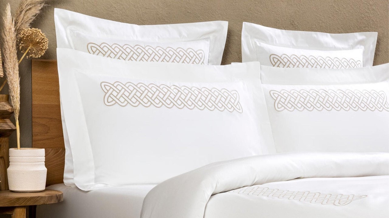 Frette luxury linen beddings, a housewarming gift for new homeowners