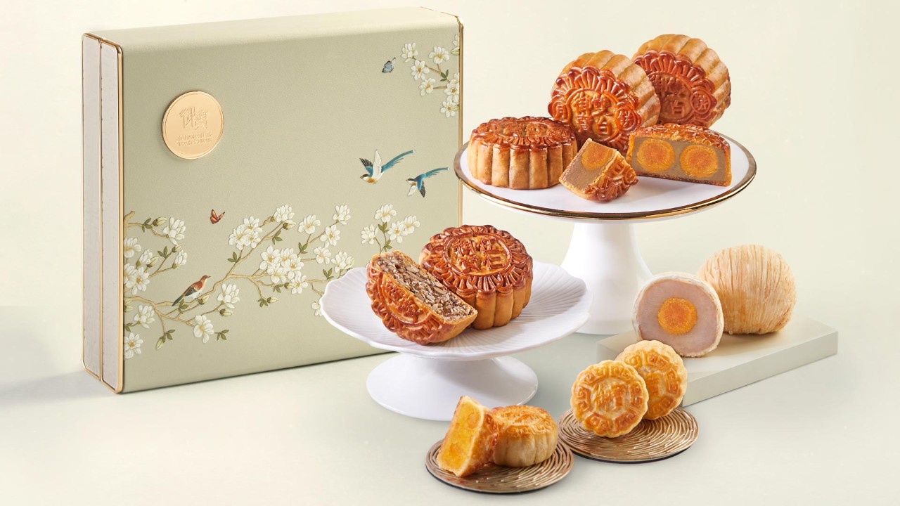 Assortment of traditional baked mooncakes to get in Singapore, from Imperial Treasure