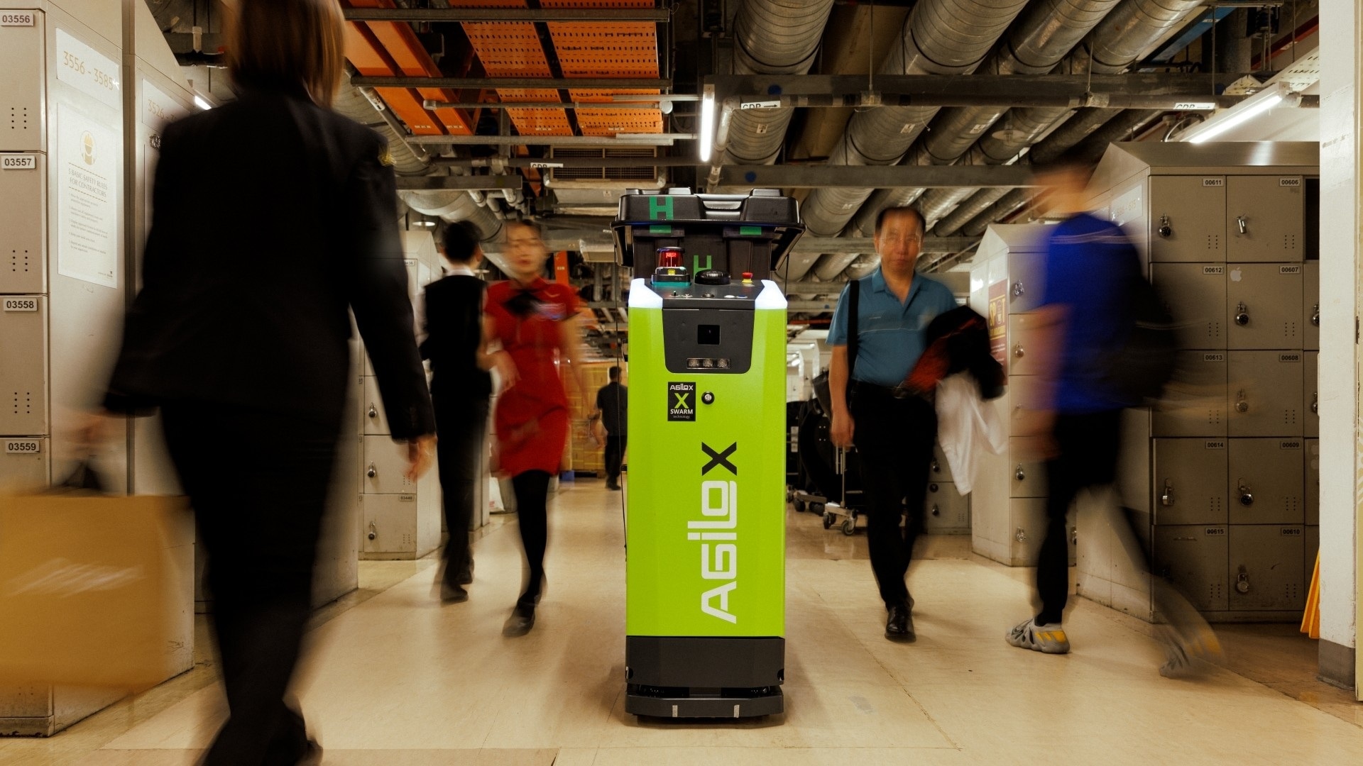 Marina Bay Sands Innovation, Autonomous Mobile Robots