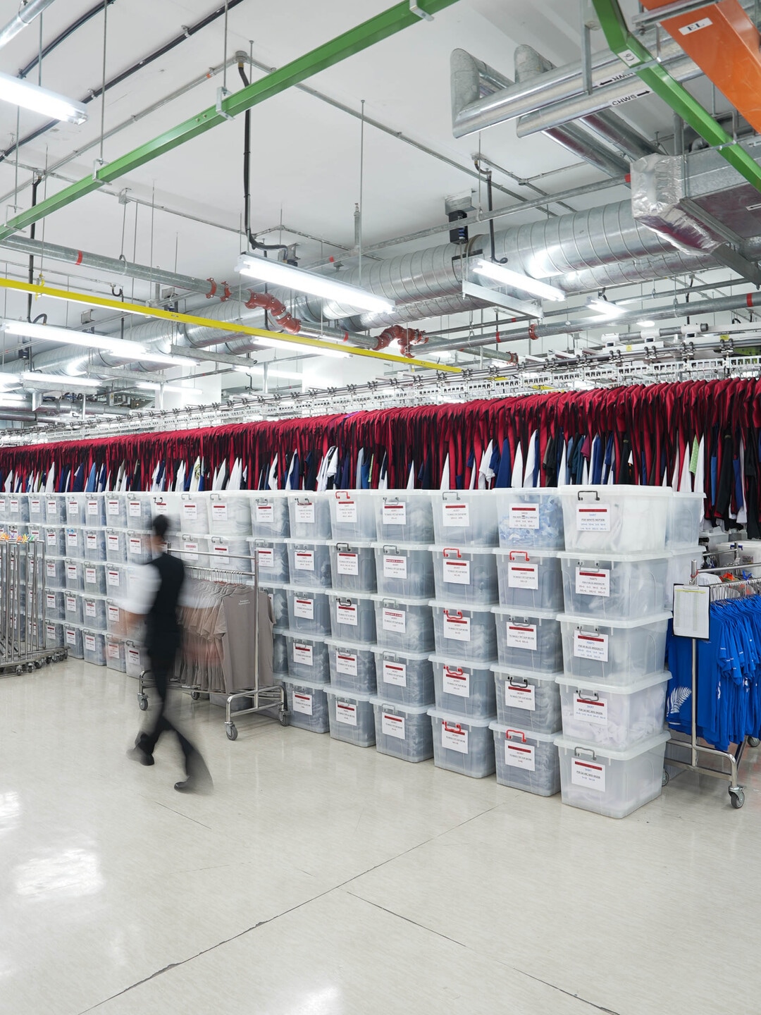 Managing Singapore's Largest Wardrobe
