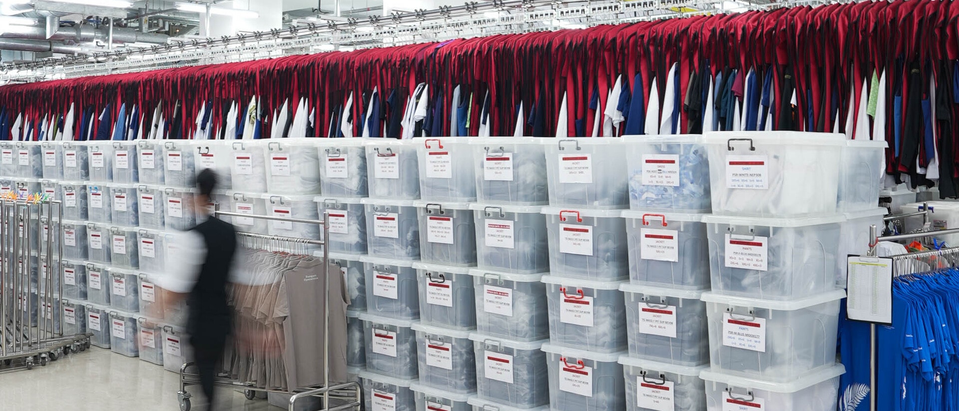 Managing Singapore's Largest Wardrobe