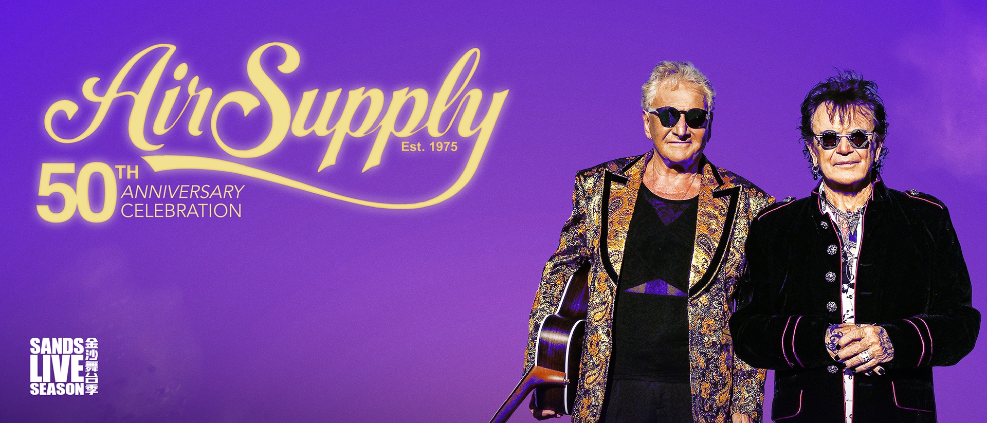 Air Supply 50th Anniversary Celebration