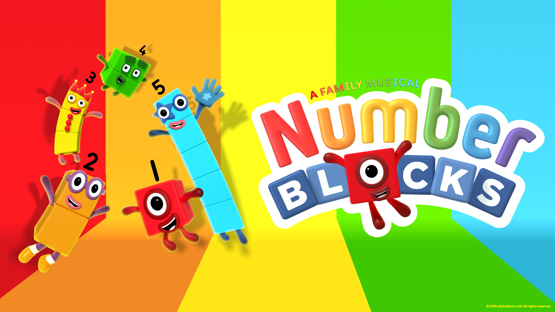 Numberblocks, a family friendly musical to catch in Singapore over the weekends