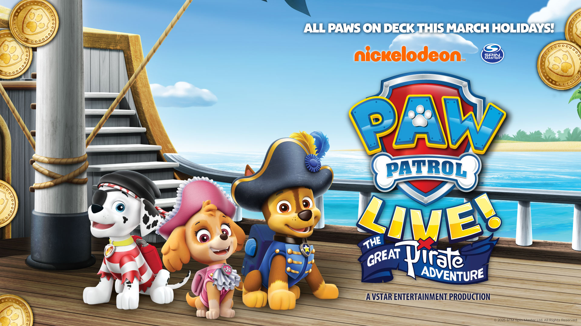 Paw Patrol Live!, a family entertainment show to watch with your family during the weekend in Singapore