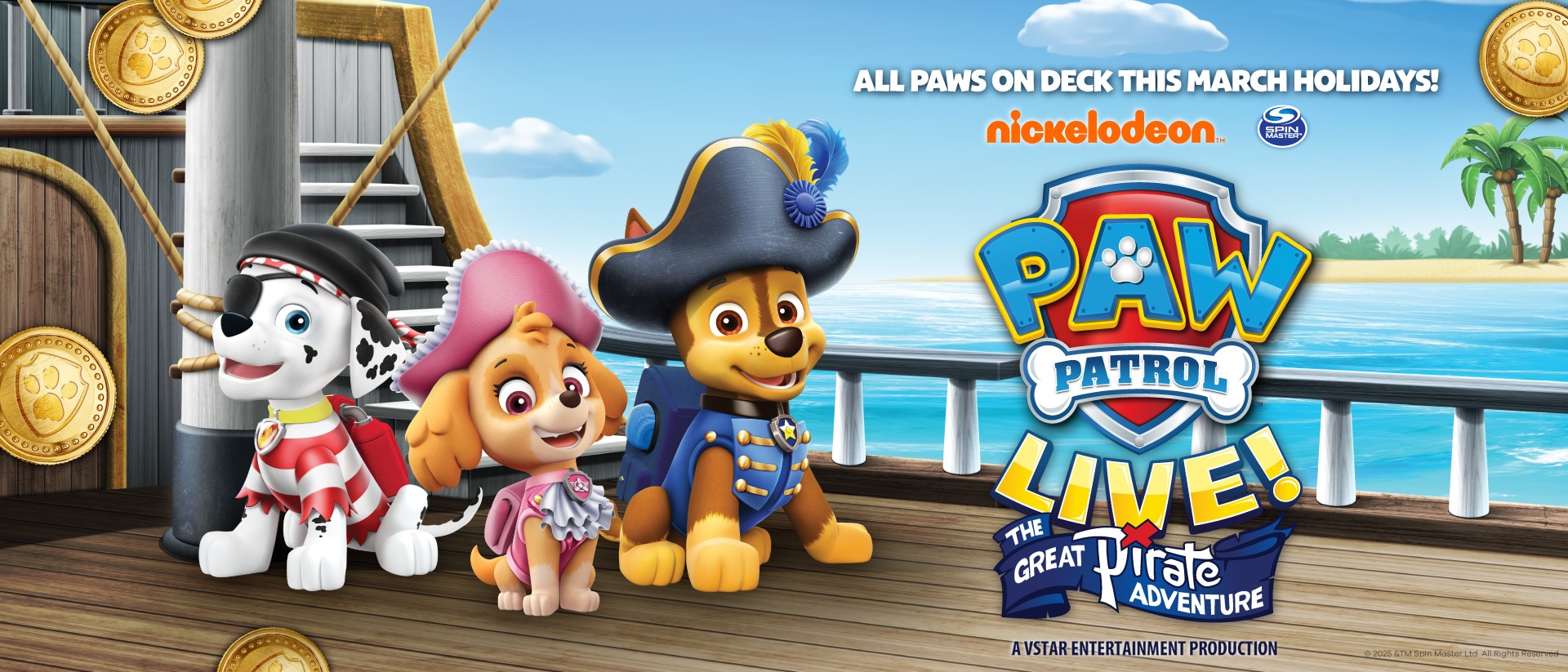 PAW Patrol Live! The Great Pirate Adventure