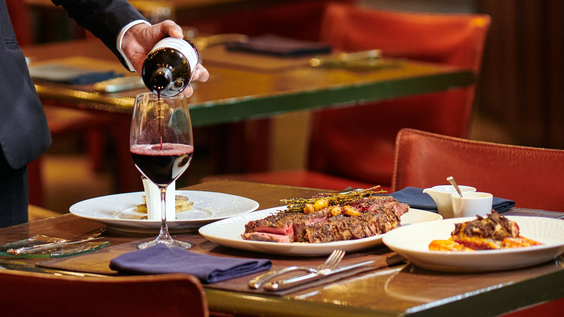 A New Year's Eve dinner and New Year's brunch at CUT