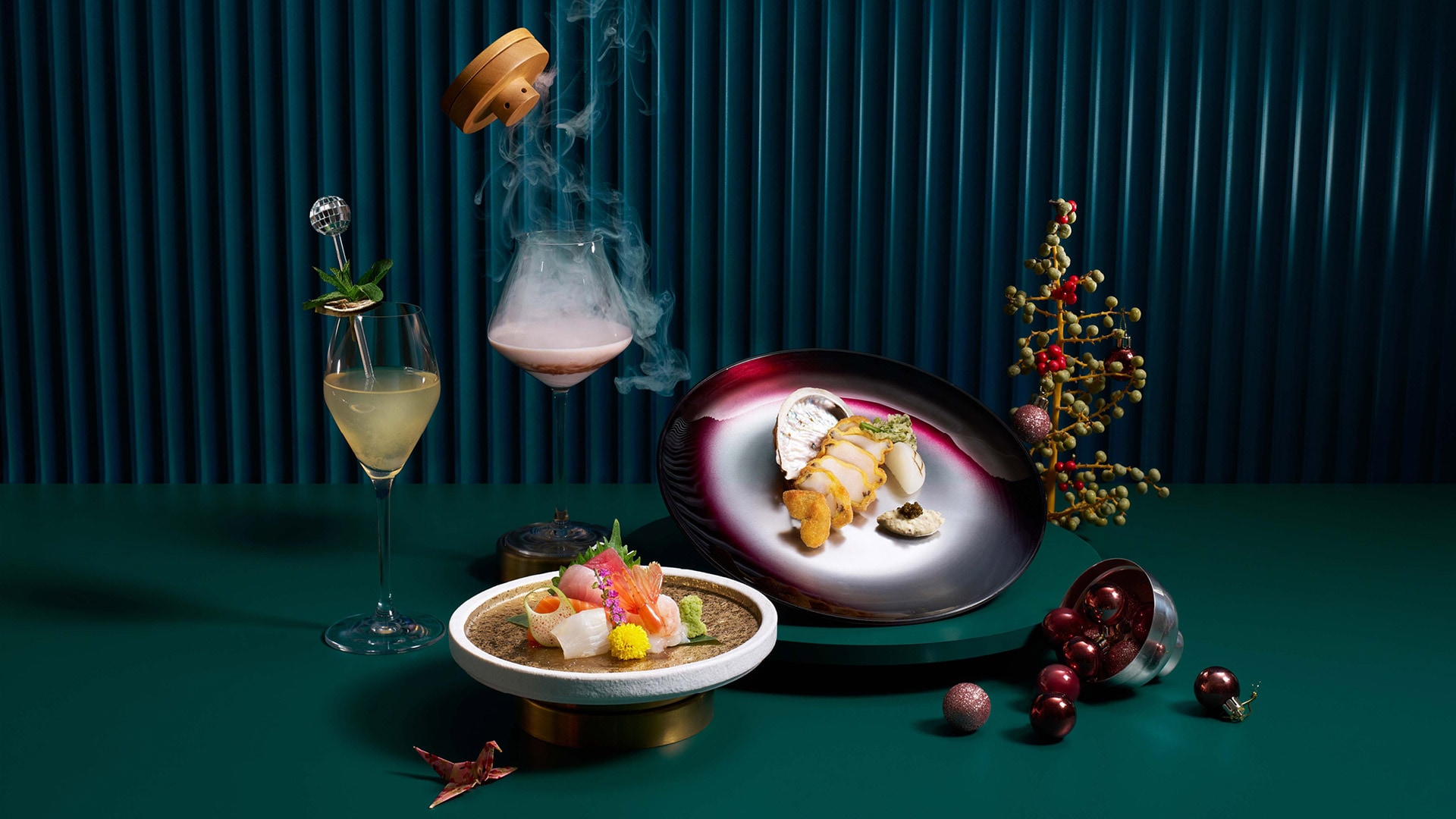 KOMA, a romantic Japanese restaurant for an intimate New Year's Eve dinner in Singapore