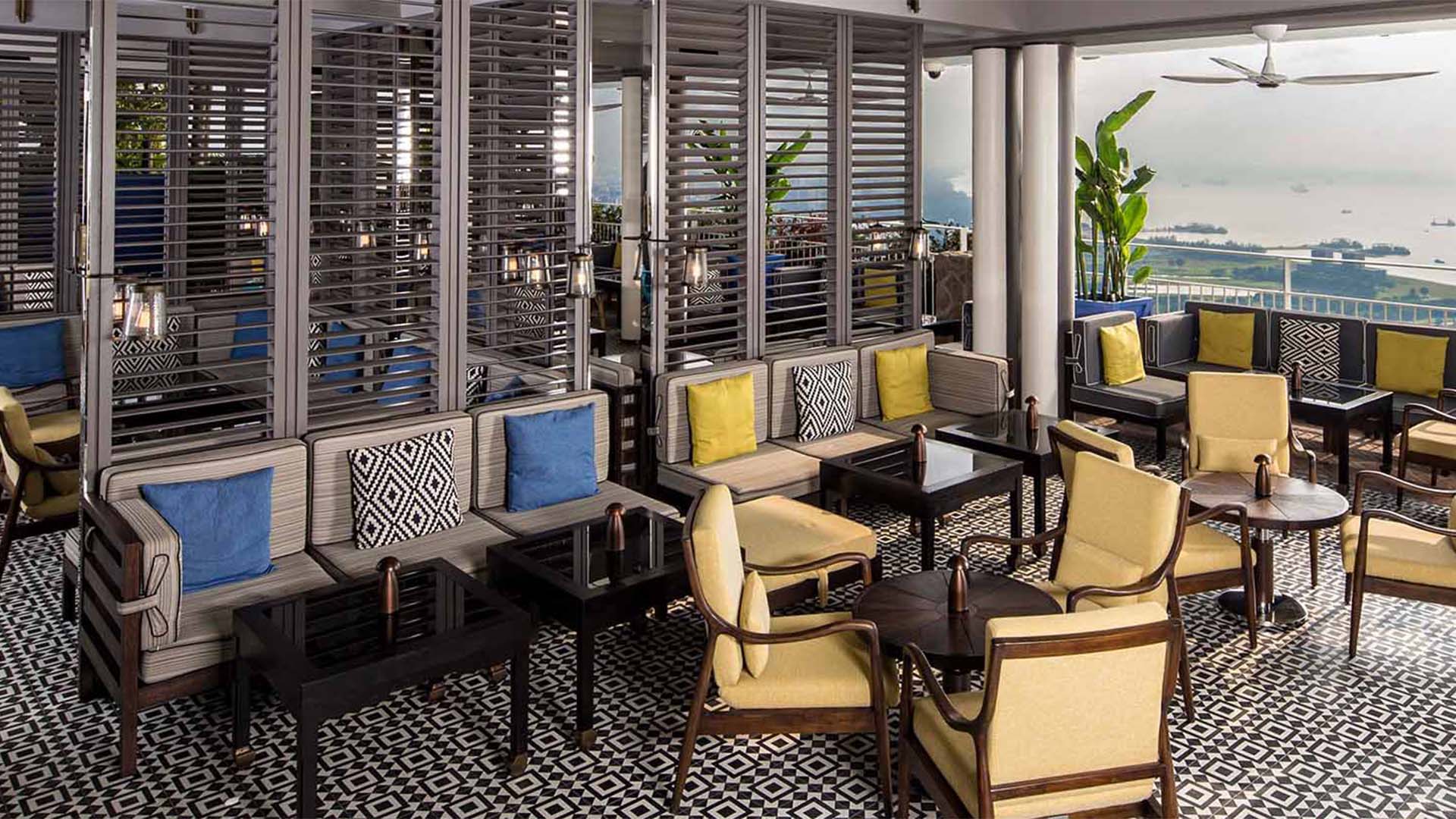 Intimate dining area at Spago Bar, ideal for a New Year's Eve celebration and dinner with loved ones