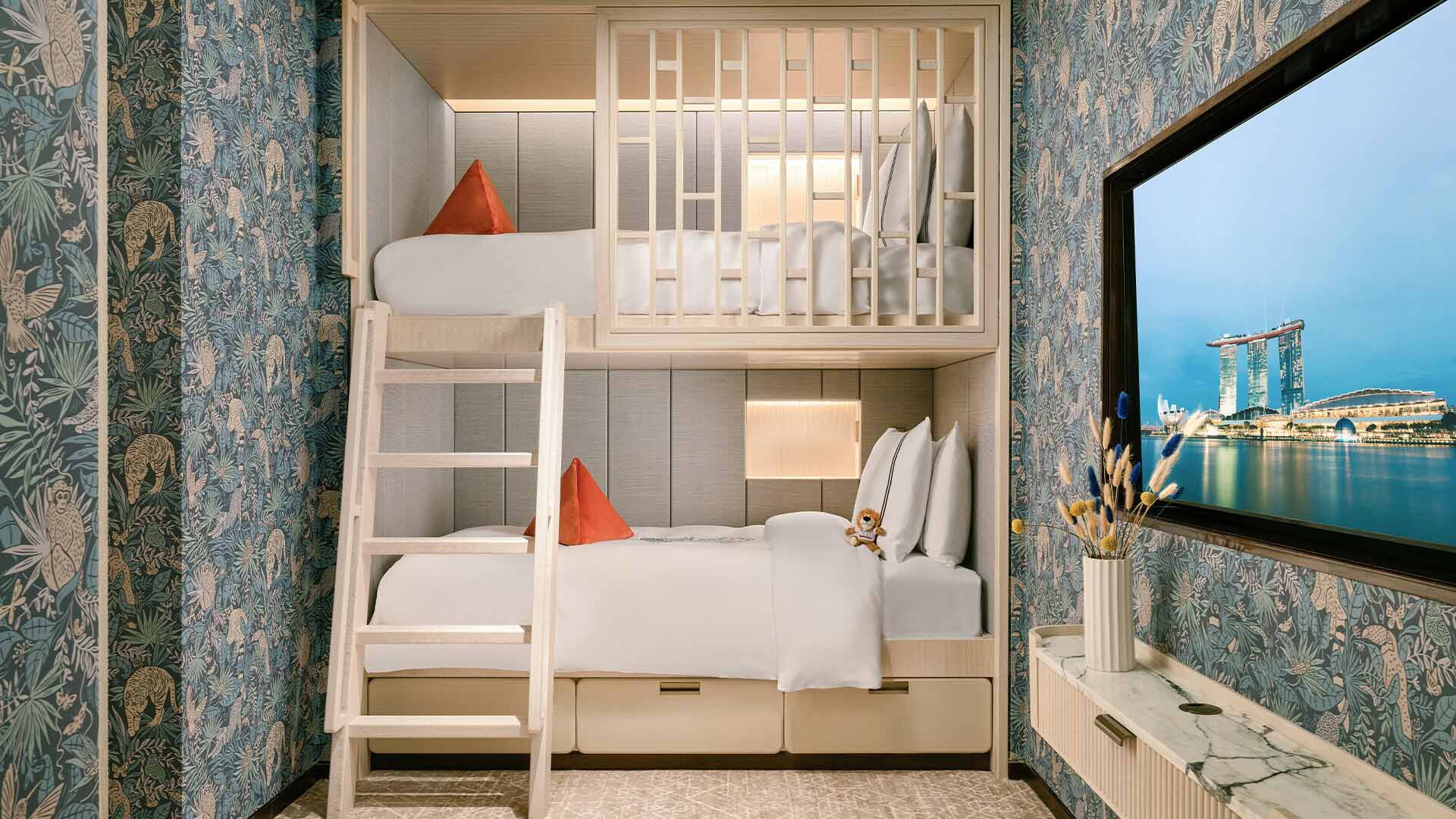Sands Family Suite, a family-friendly hotel room in Singapore