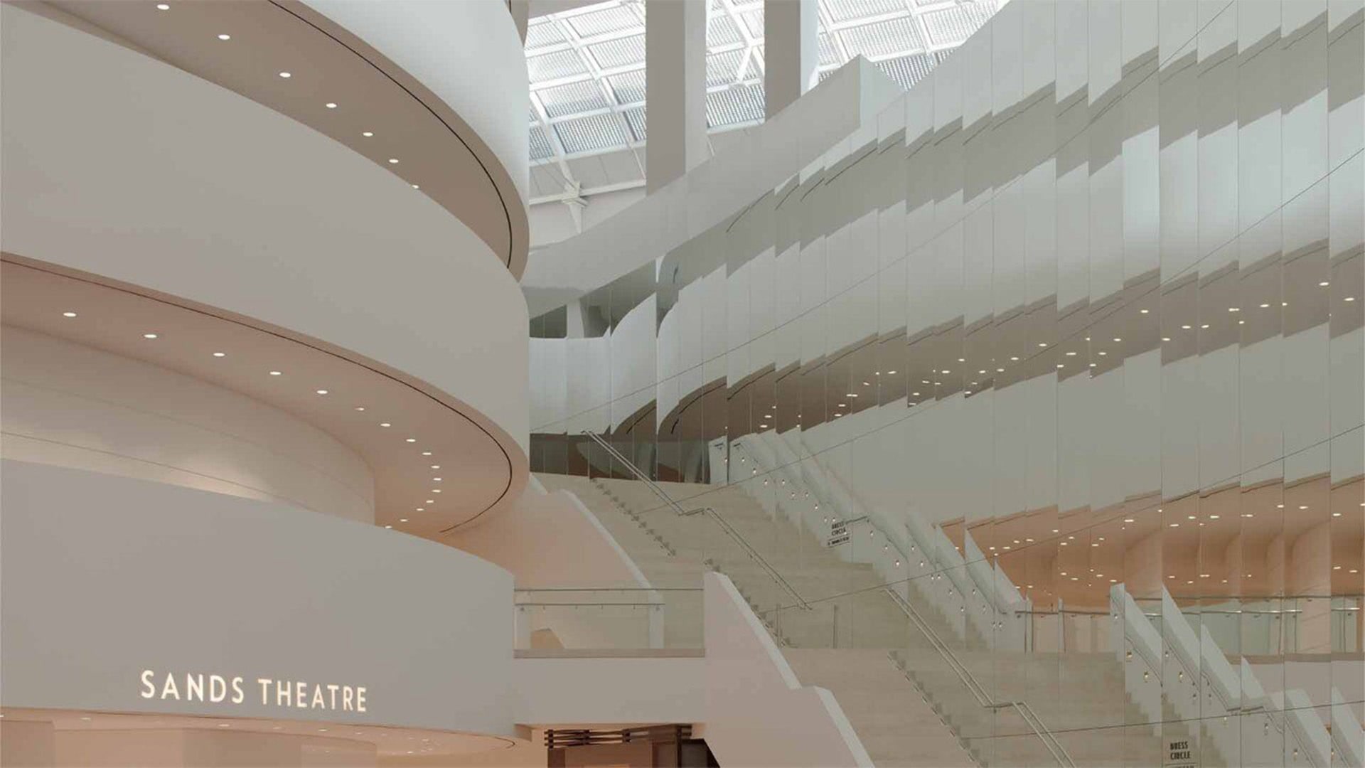 Sands Theatre, with entertainment privileges for Sands LifeStyle members under Marina Bay Sands' loyalty programme