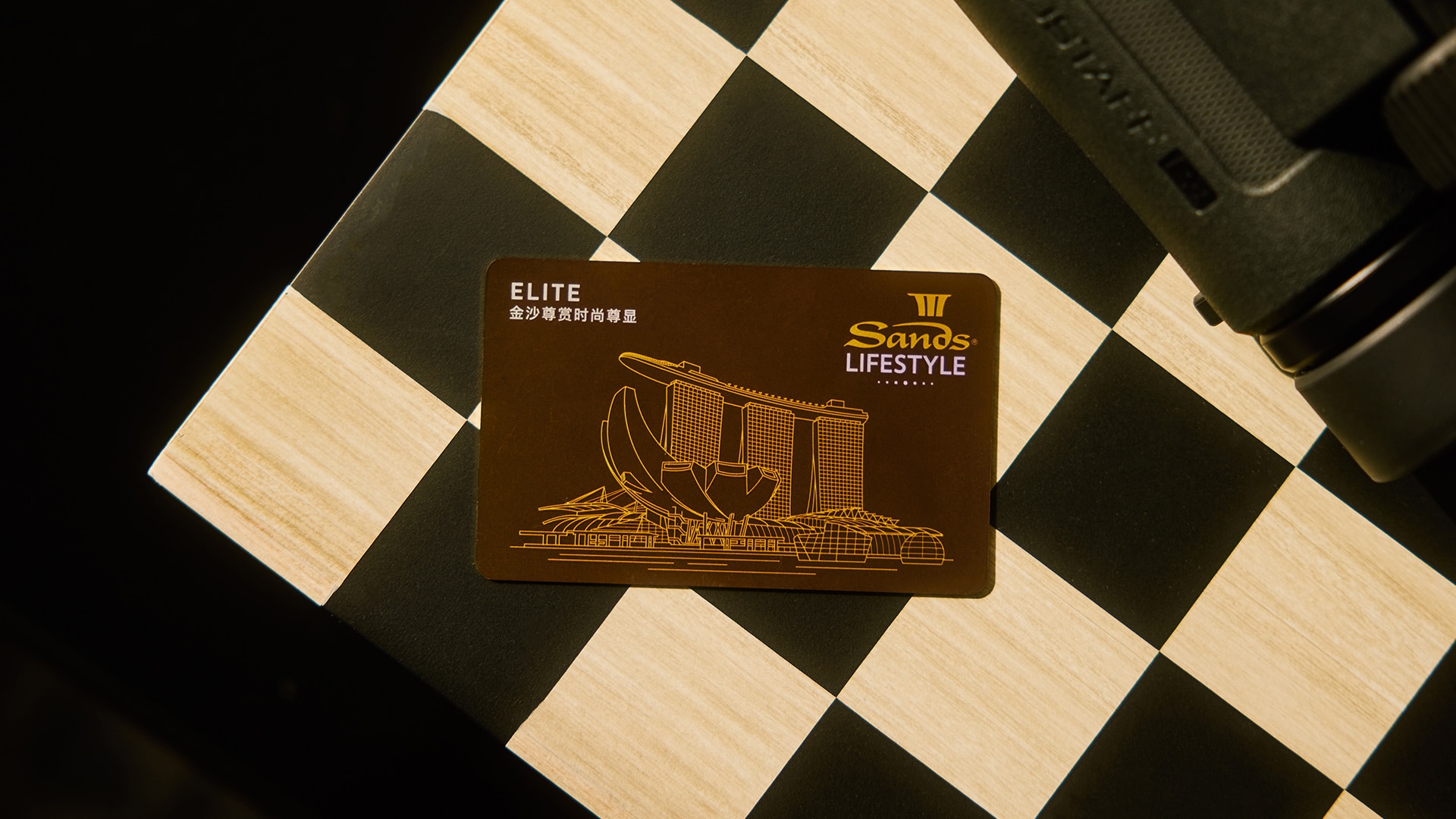 Sands LifeStyle cards of different membership tiers, the best hotel loyalty programme by Marina Bay Sands