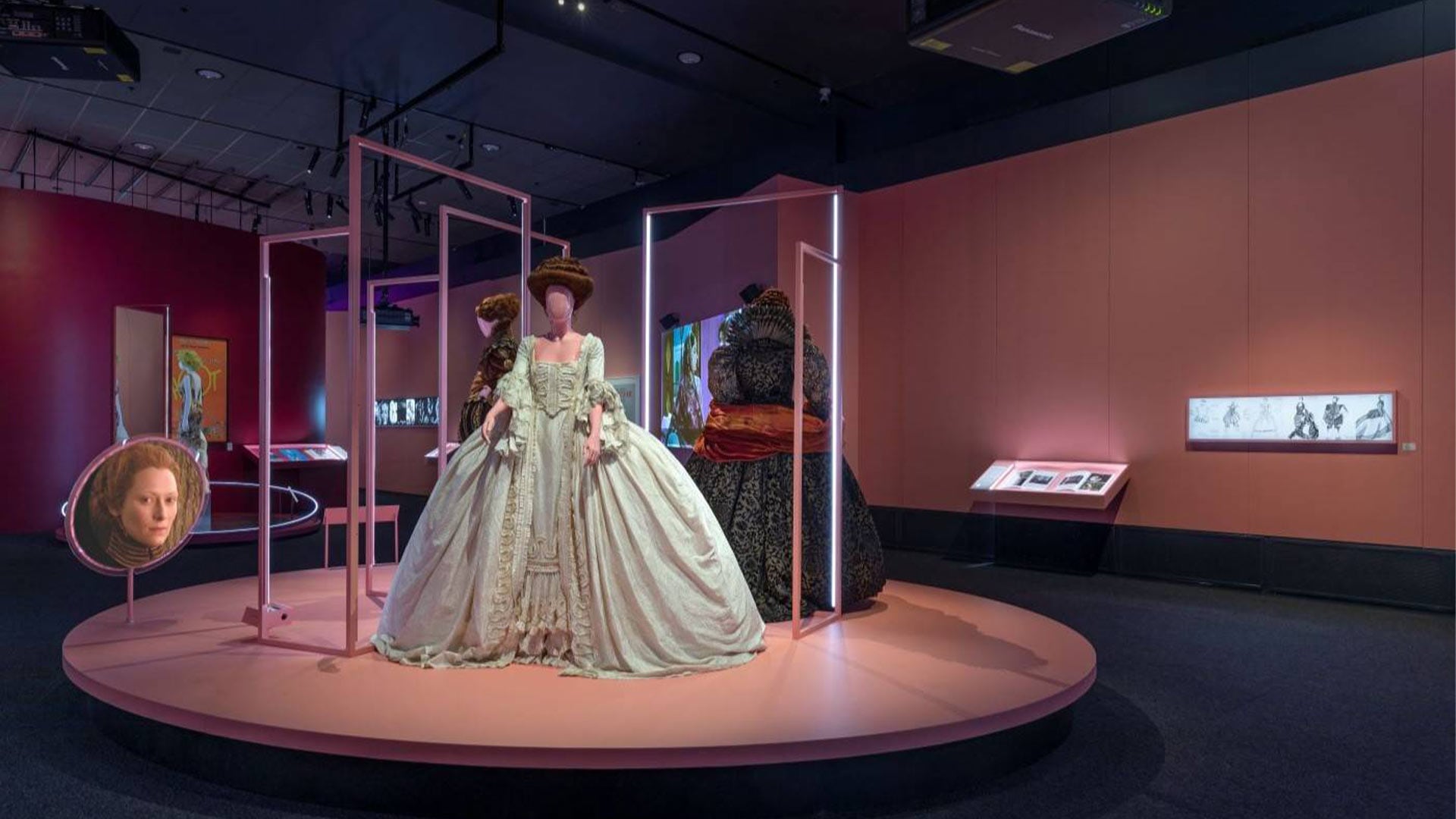 An exhibition at ArtScience Museum that showcases of a costume to celebrate women in film