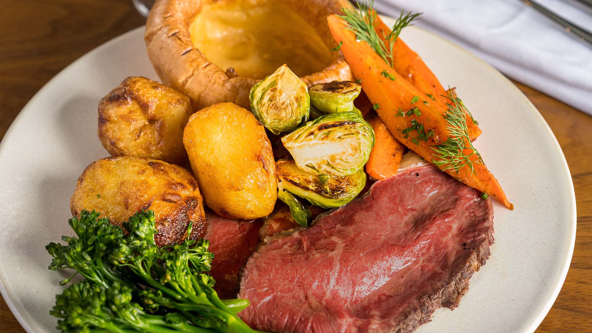 Dining area at Bread Street Kitchen, one of the best brunch spots in Singapore