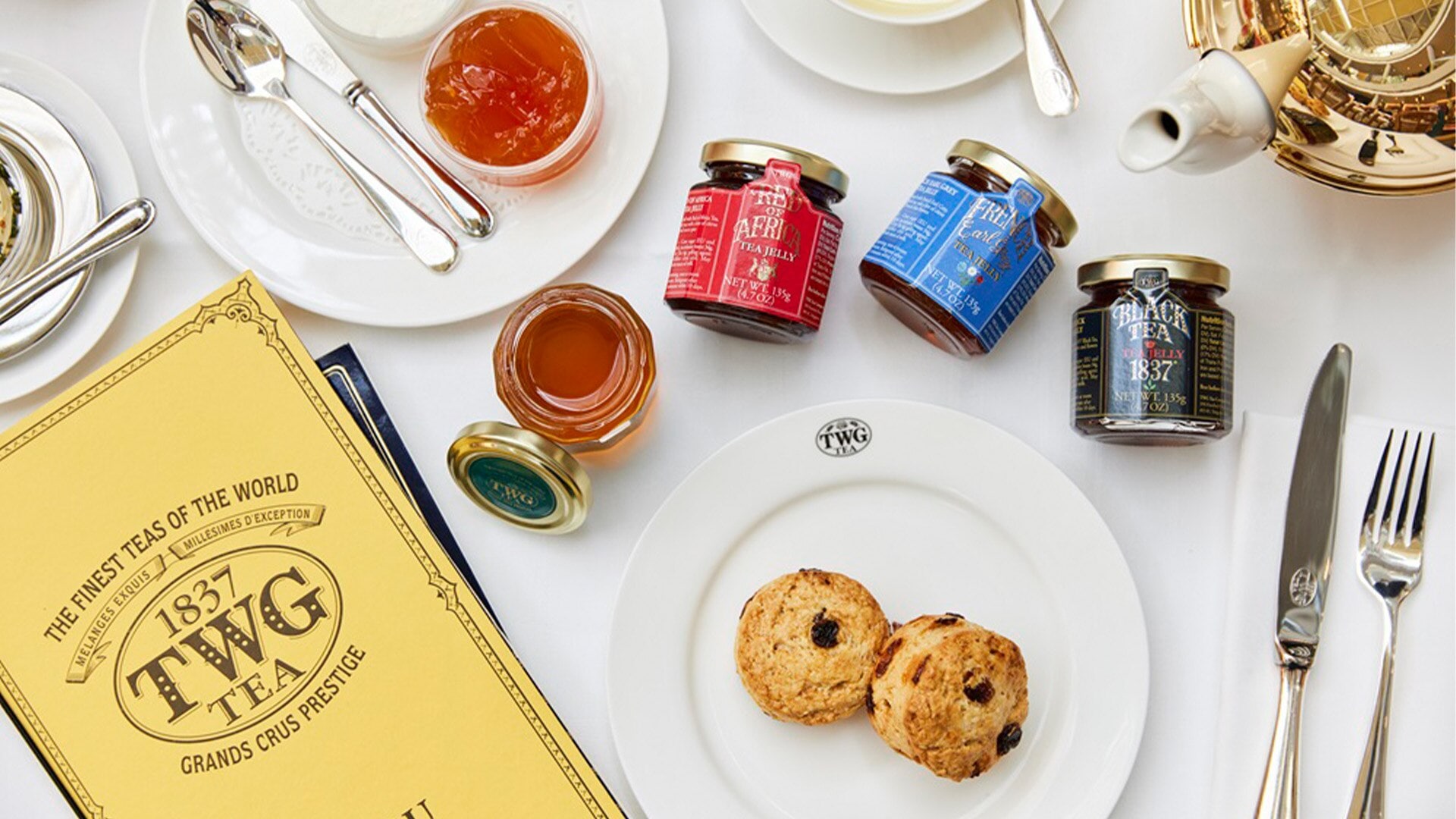 TWG Tea, a popular brunch place in Singapore
