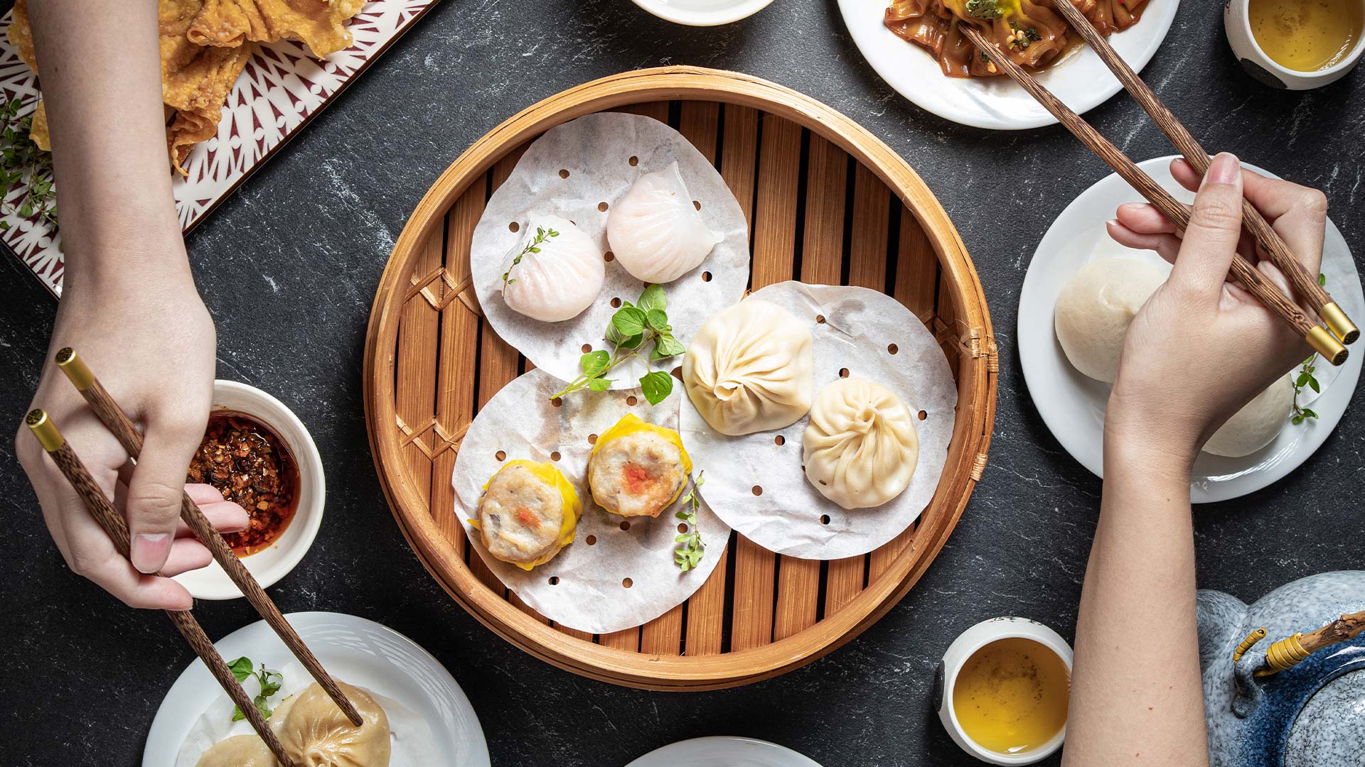 Siu mai, har gow and pau served at the best dim sum restaurants in Singapore