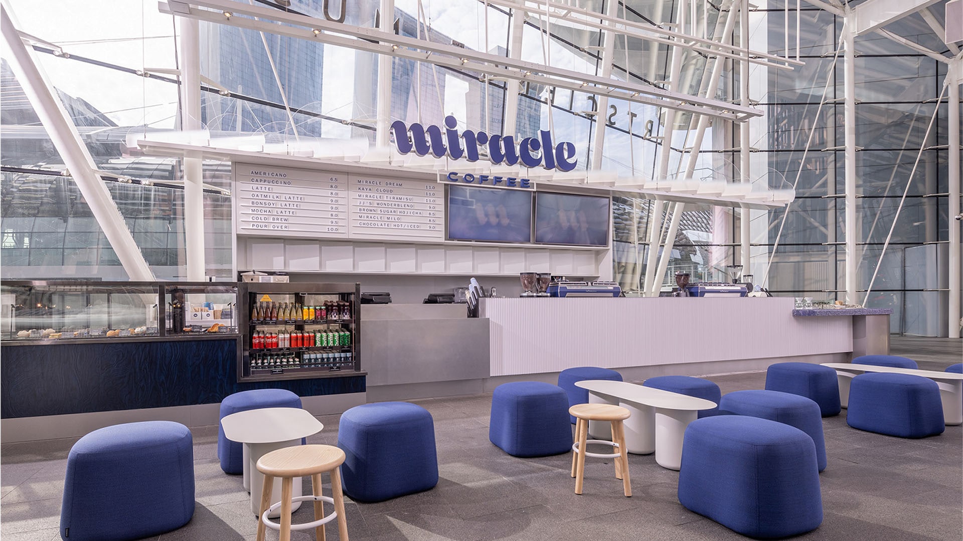 Miracle Coffee, an instagrammable cafe at Marina Bay Sands in Singapore