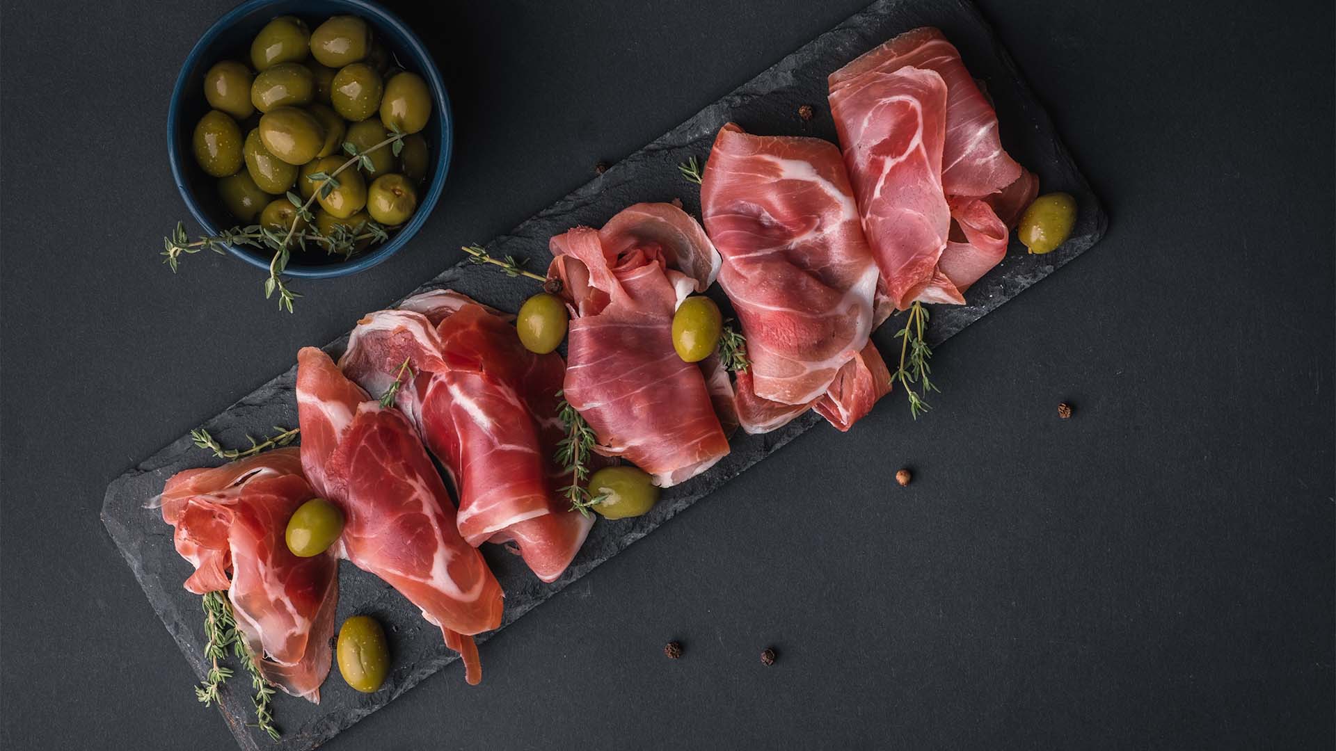 Prosciutto, a classic Italian food that is well-loved in Singapore
