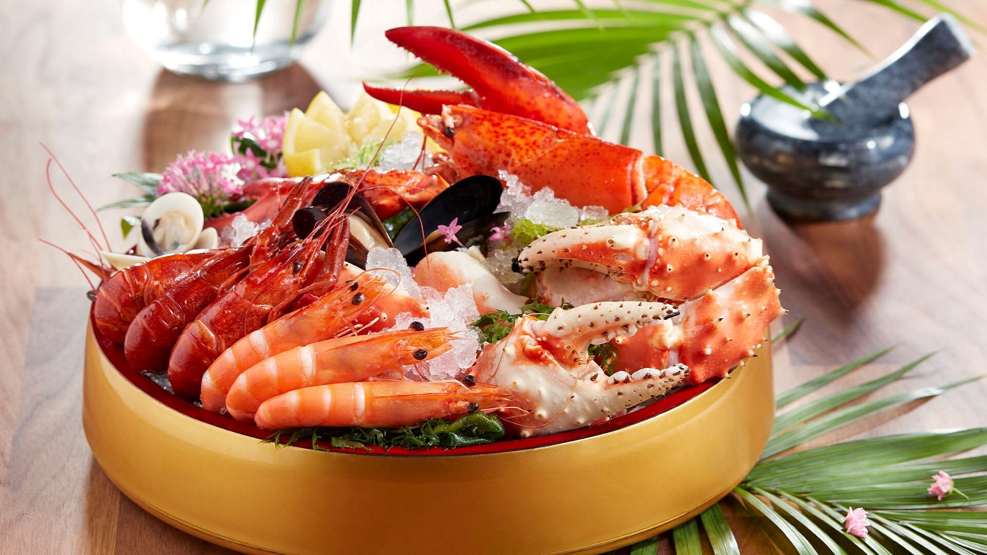 Fresh Prawns From RISE, The Best Seafood Buffet Restaurant in Singapore