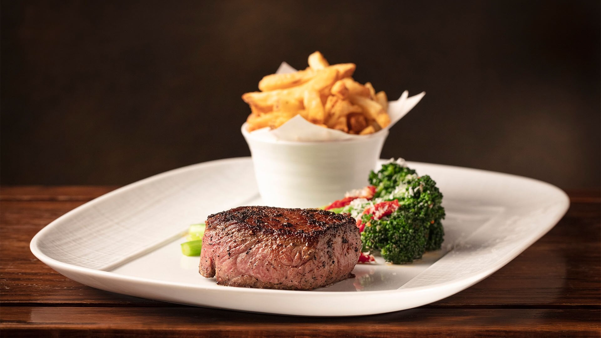 Steak from Cut, a western celebrity chef restaurant in Singapore