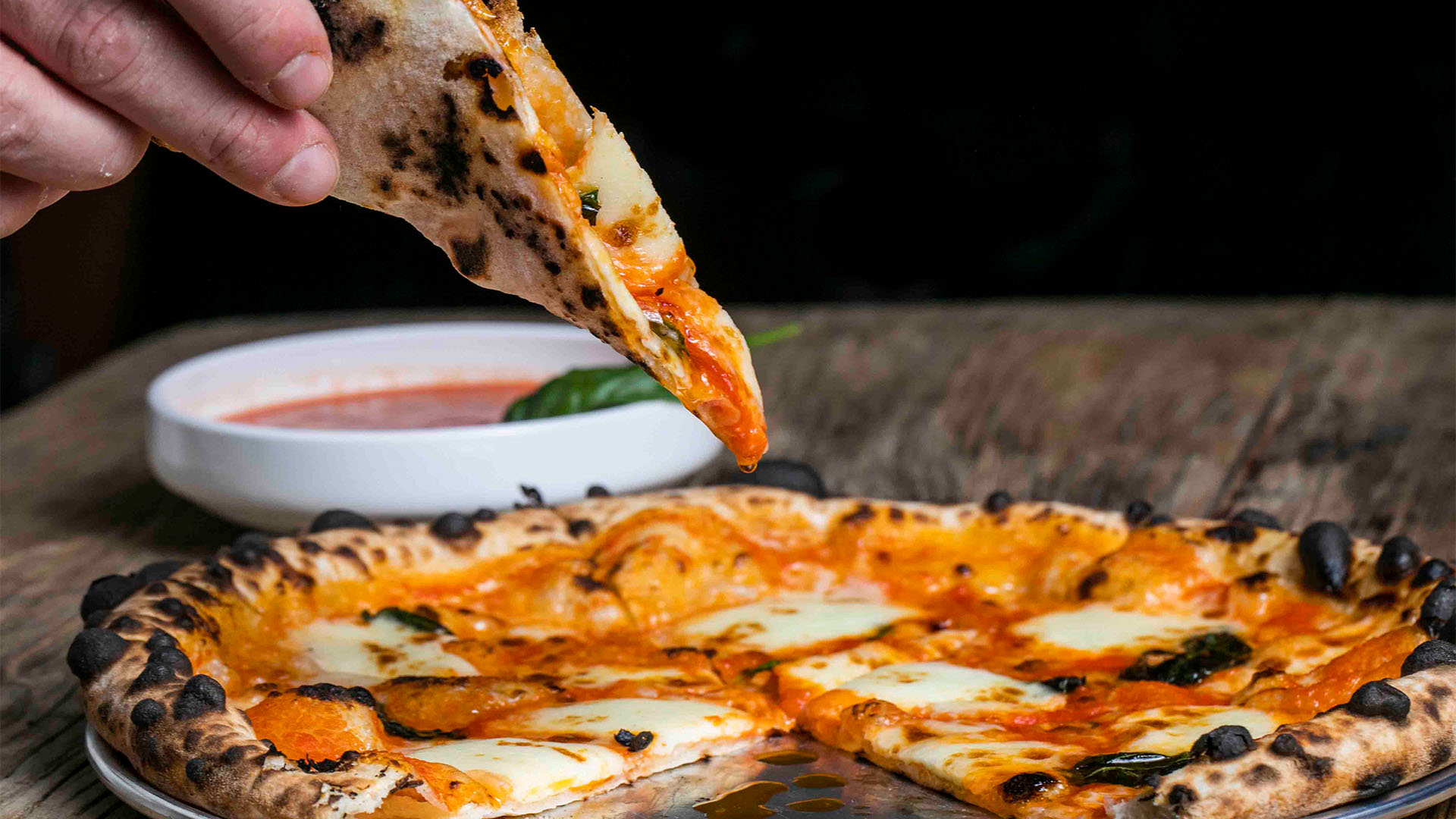 Pizza from Roberta's Pizza, a western and italian casual dining restaurant in Singapore