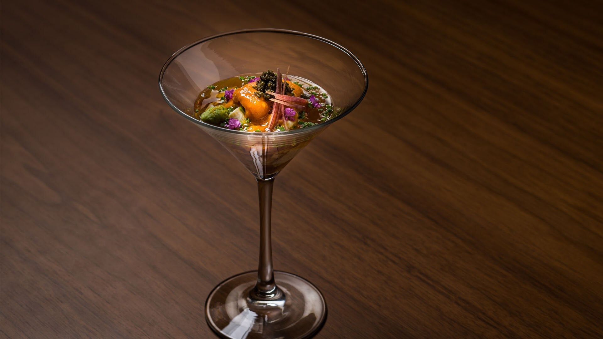 Yuba with fresh bean curd from Kyoto, sea urchin and mountain caviar, at Wakuda for 2026 Mother's Day