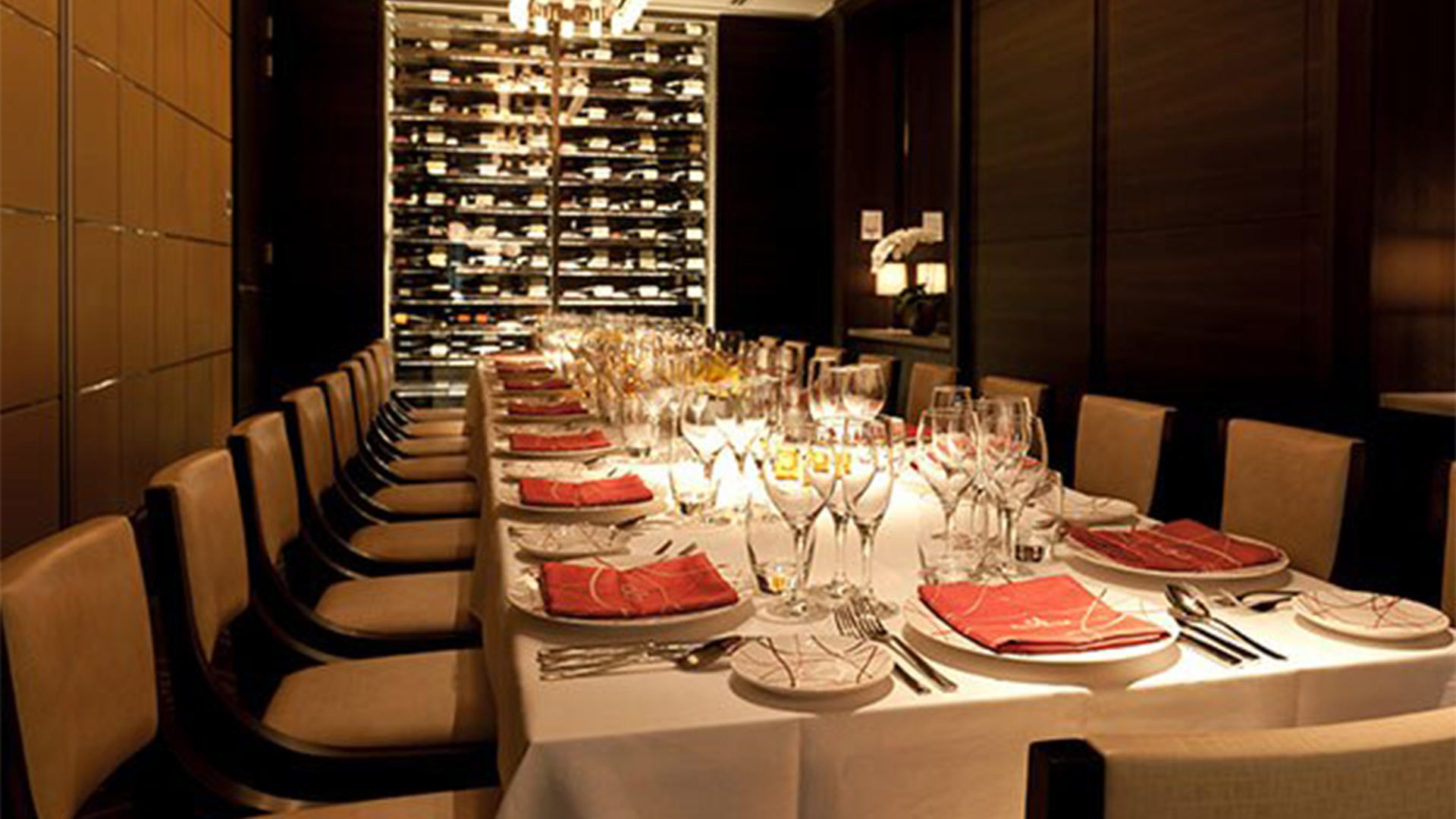 Private dining room at db Bistro, a restaurant to hold private events in Singapore