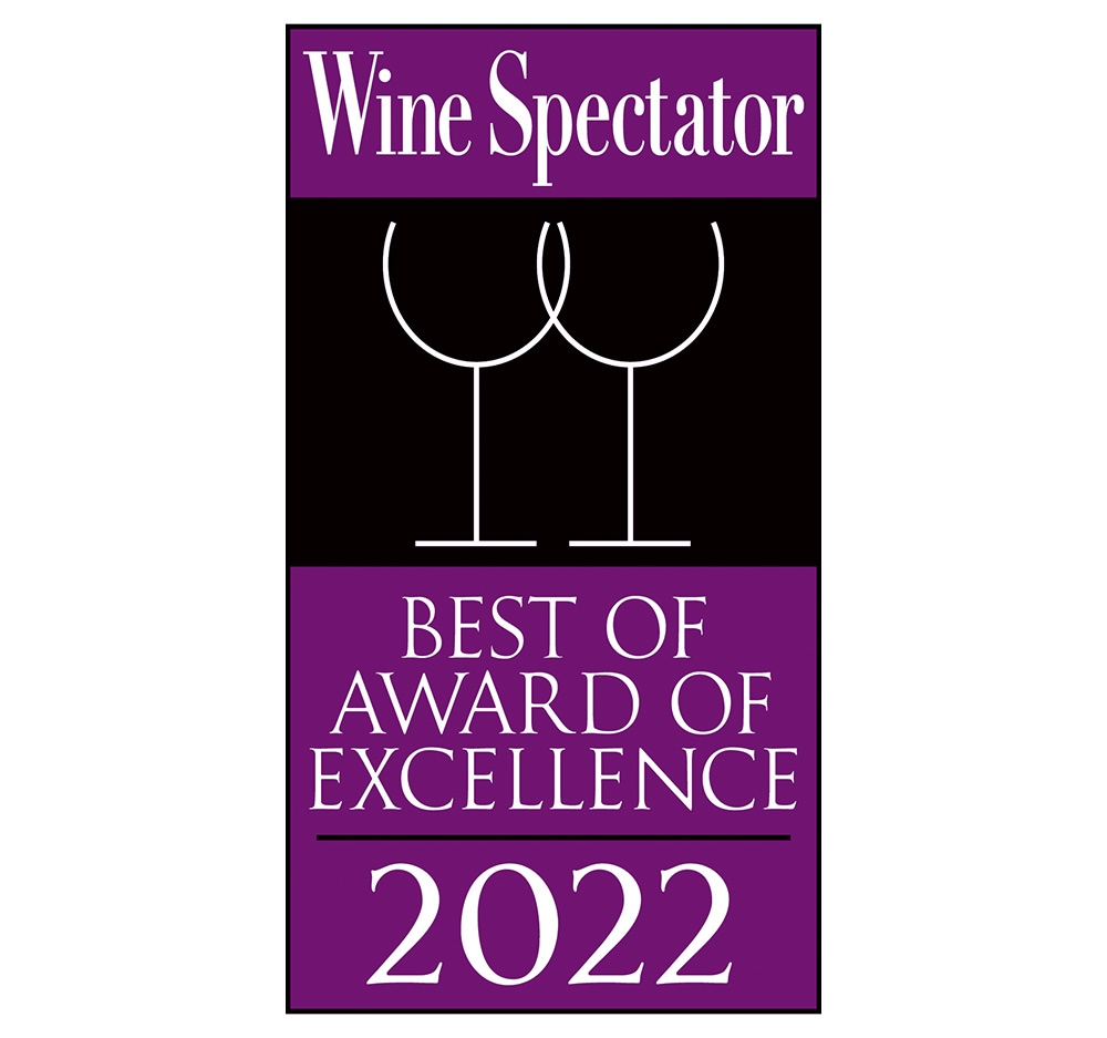 Wine Spectator 2023 - Best of Award of Excellence