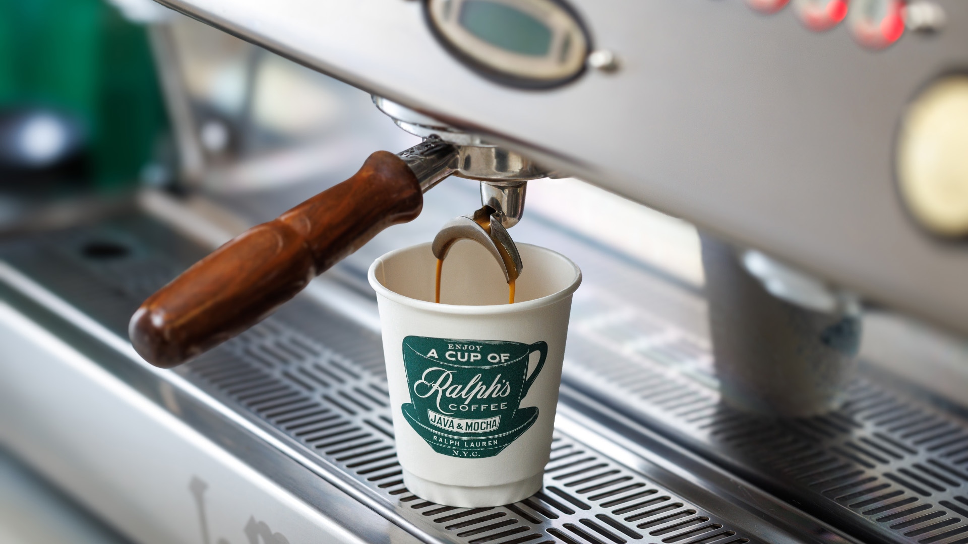 Freshly brewed coffee at Ralph's Coffee