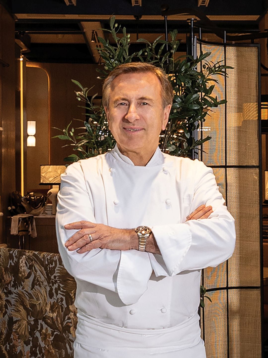 Delight in France's regional produce at Maison Boulud, by celebrity chef Daniel Boulud