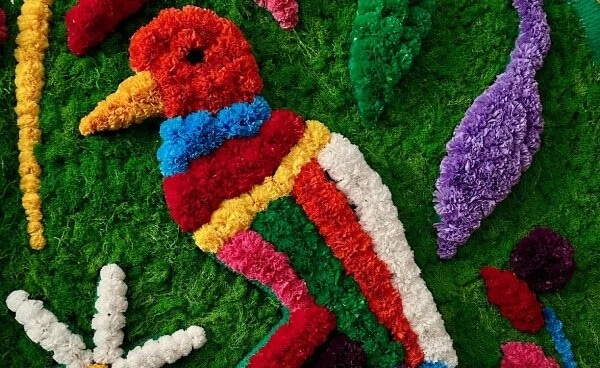 Floral Passage: A Tribute to Frida