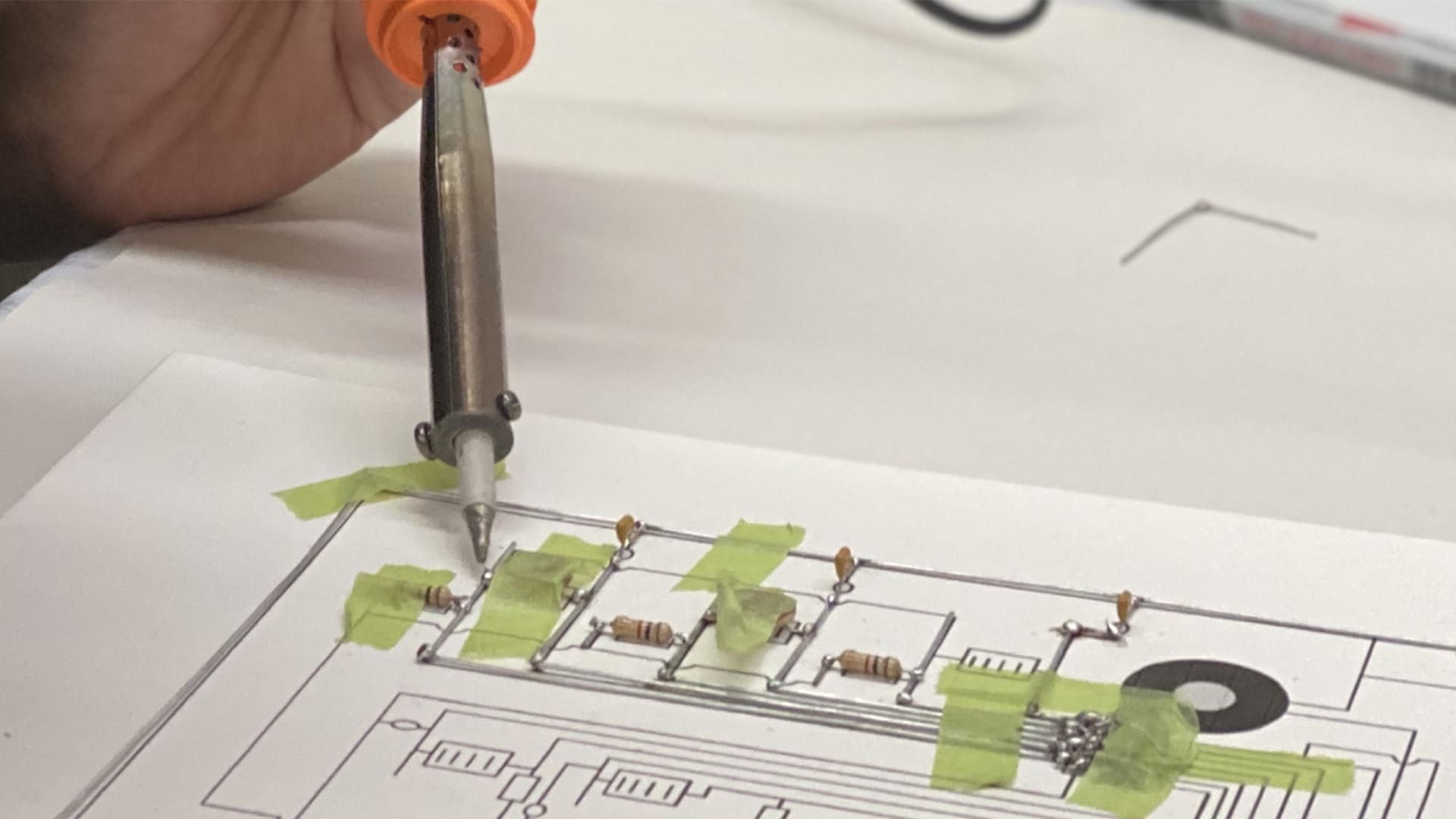 Circuitry Drawing – Sound Workshop by Zul Mahmod
