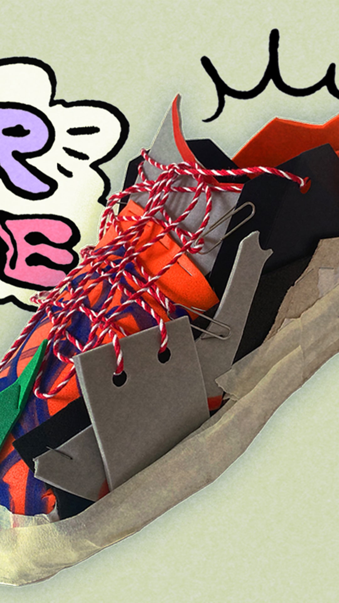 Masterclass: Sneaker Collage with Tell Your Children