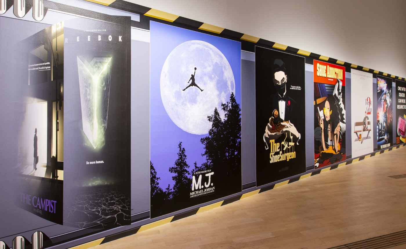 series of parody movie posters