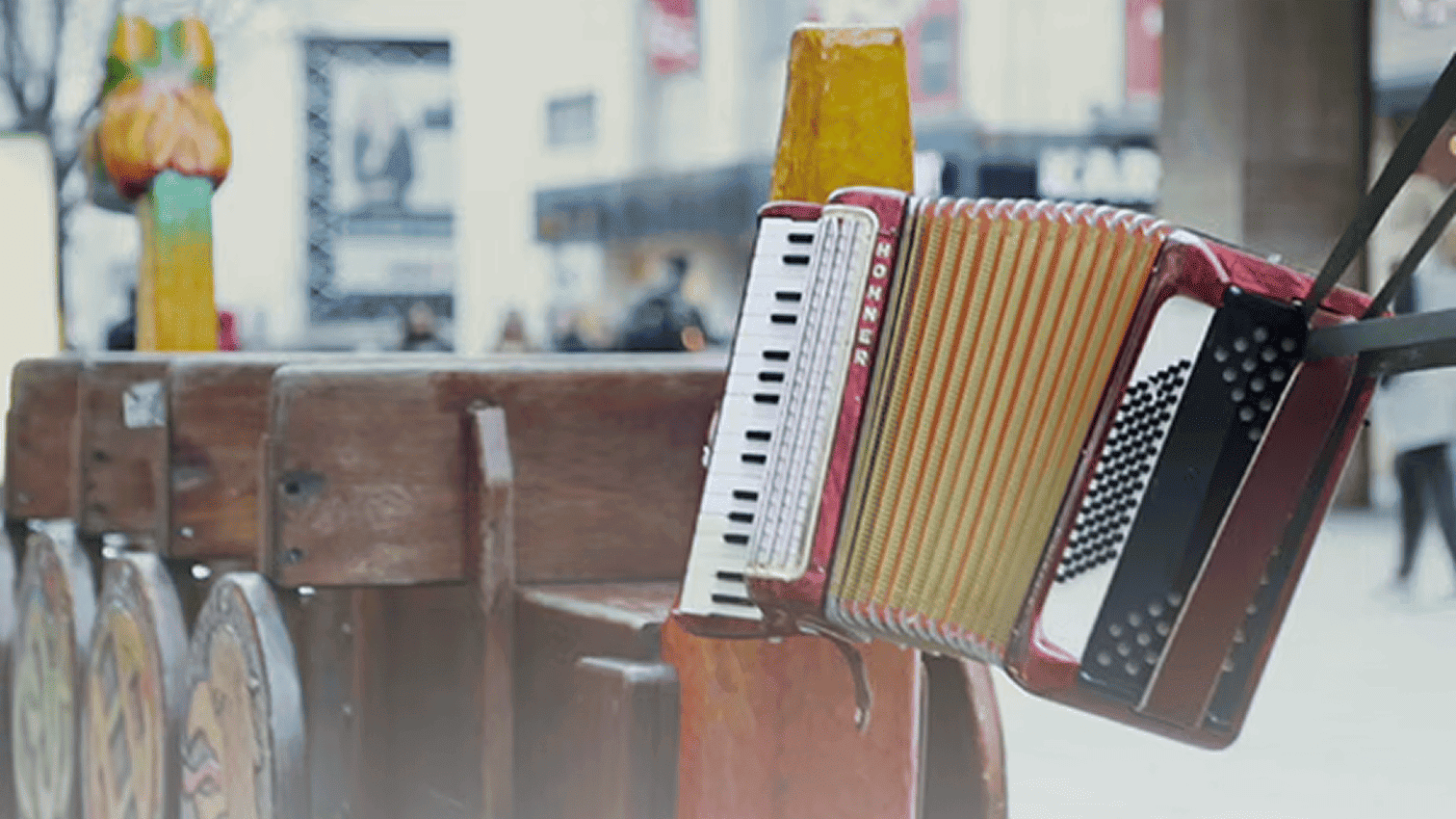 Playlist - Nevin Aladağ, Traces, 2015, 3-channel video installation.