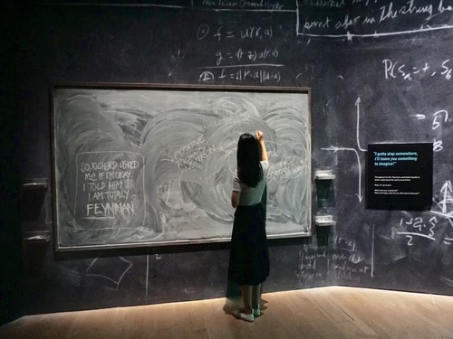 Feynman’s Last Blackboard