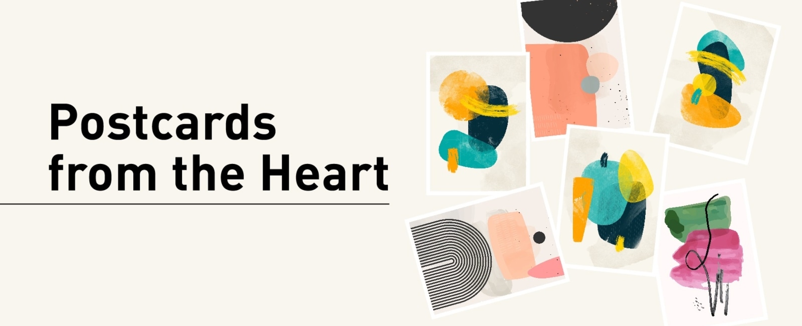 Drop-in activity: Postcards from the Heart