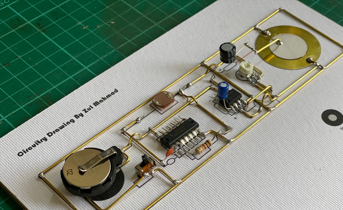 Circuitry Drawing – Sound Workshop by Zul Mahmod