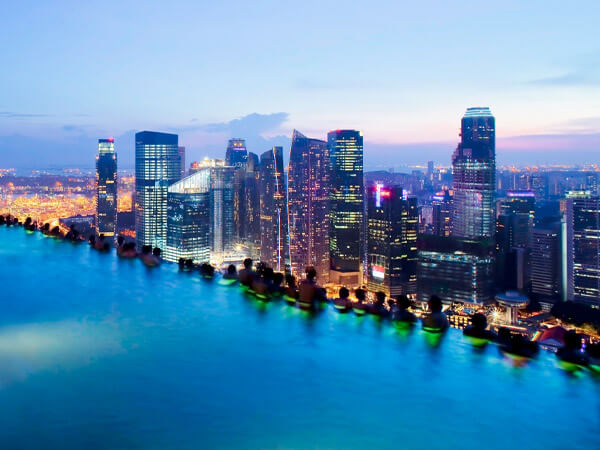 Infinity Pool Marina Bay Sands Swimming Pools In Singapore