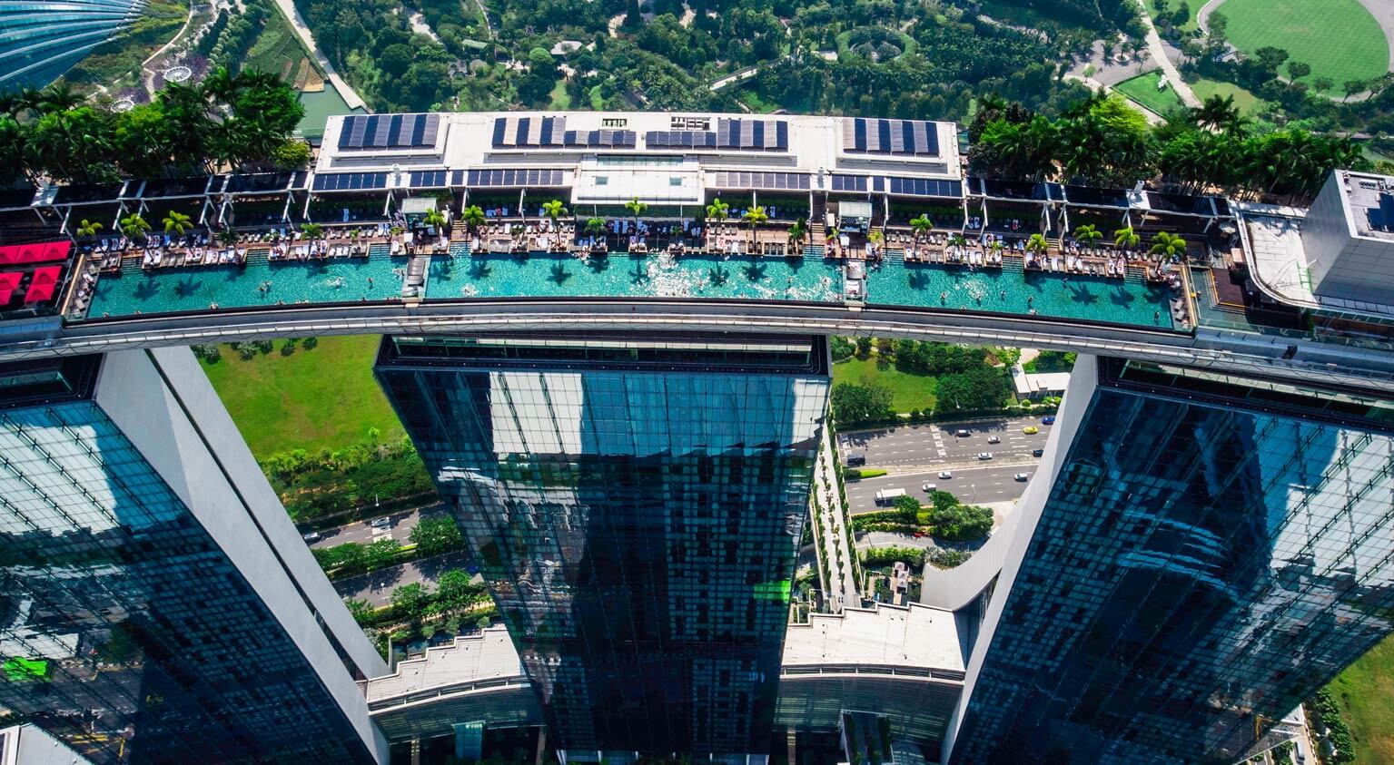 Infinity Pool Marina Bay Sands Swimming Pools In Singapore