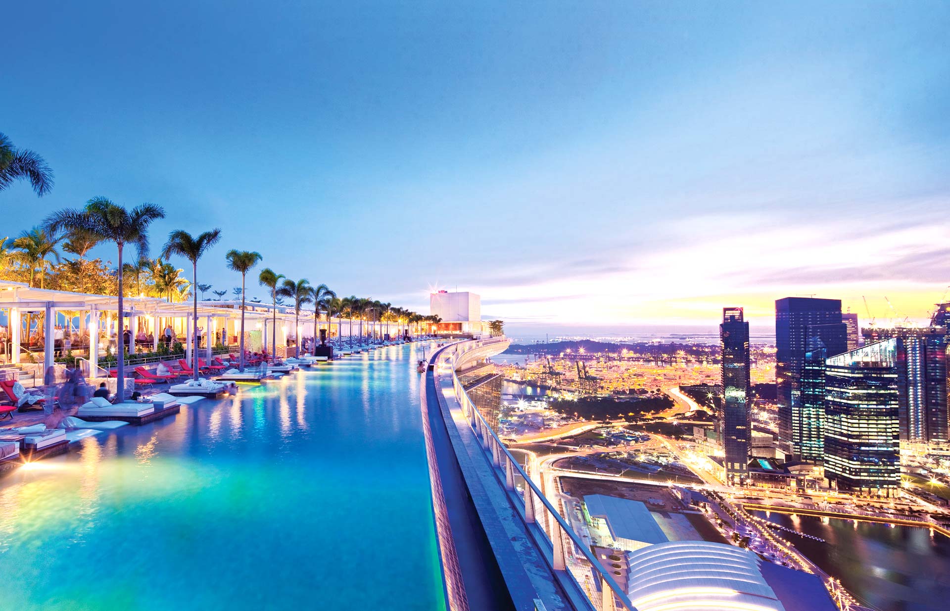 Infinity Pool Marina Bay Sands Swimming Pools In Singapore