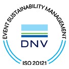 Certified ISO 20121 Sustainable Events Management System