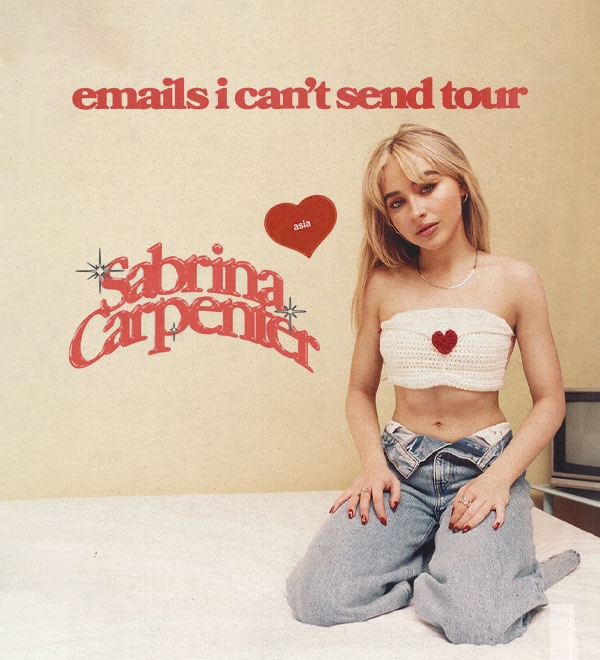 Sabrina Carpenter: 'emails i can't send' tour live in Singapore