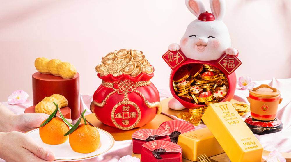 Chinese New Year goodies at Origin + Bloom