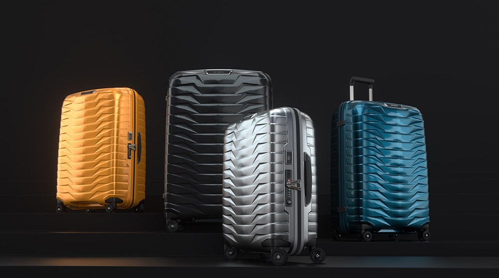Samsonite luggage as a Father's Day gift for dad who loves to travel