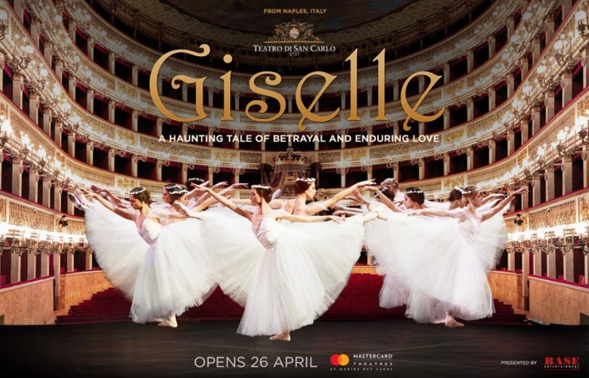 Giselle: Ballet Performance at Sands Theatre, Singapore