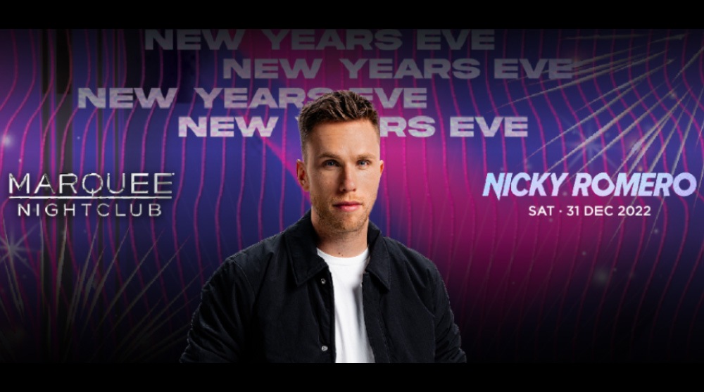 New Year's Eve late-night party at Marquee, Marina Bay Sands with Nicky Romero
